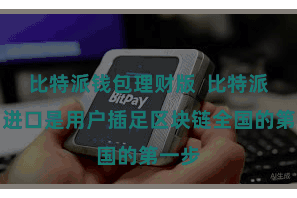 比特派钱包理财版 比特派官网进口是用户插足区块链全国的第一步