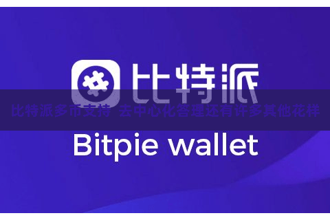 比特派多币支持  去中心化答理还有许多其他花样